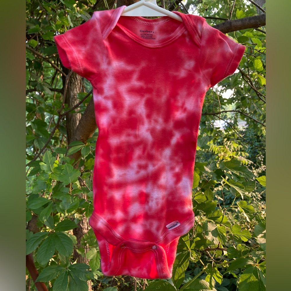 NWOT Custom Unisex Tie Dye Onesie